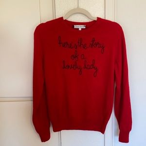 Lingua Franca Cashmere Sweater